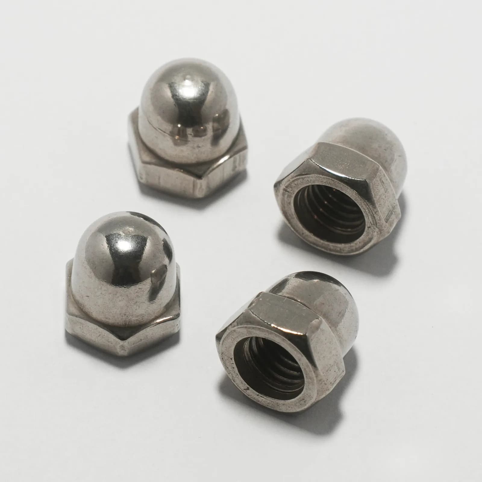 304 Stainless Steel Cap Nuts, product photograph 1