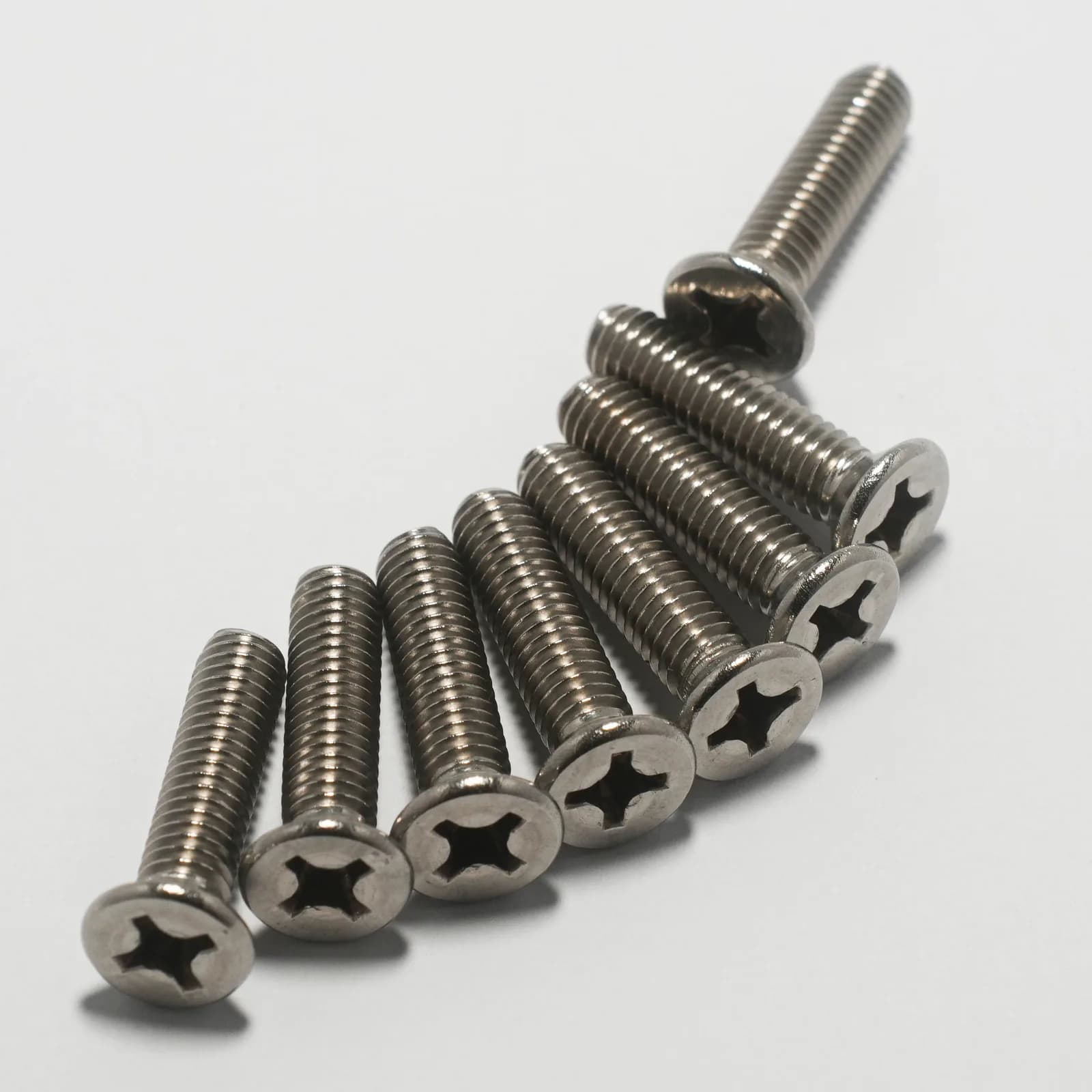 304 Stainless Steel Countersunk Screws, product photograph 1