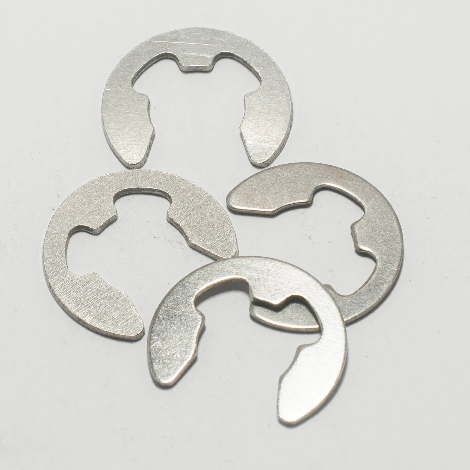 304 stainless steel E-clips.