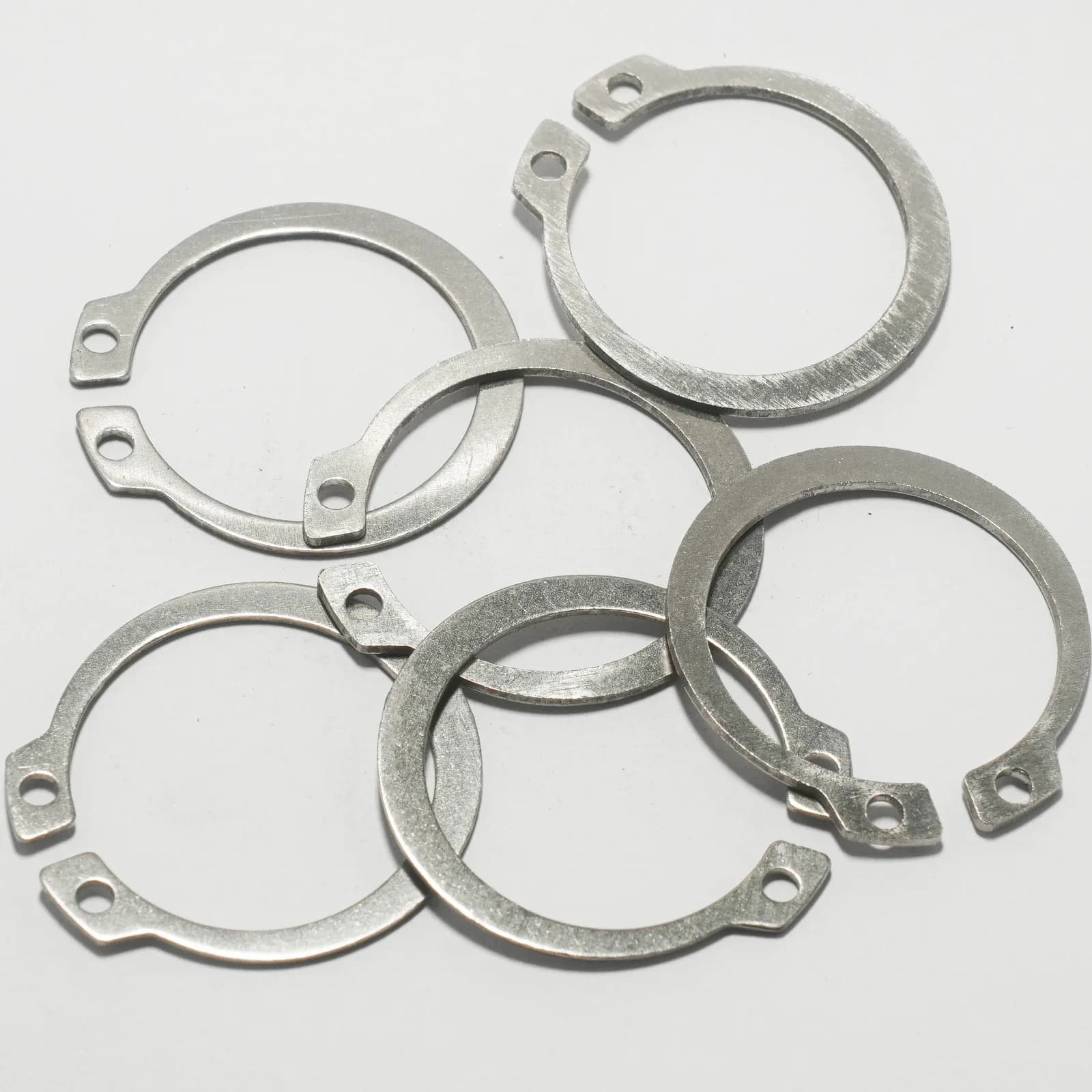 304 Stainless Steel External Retaining Rings, product photograph 1