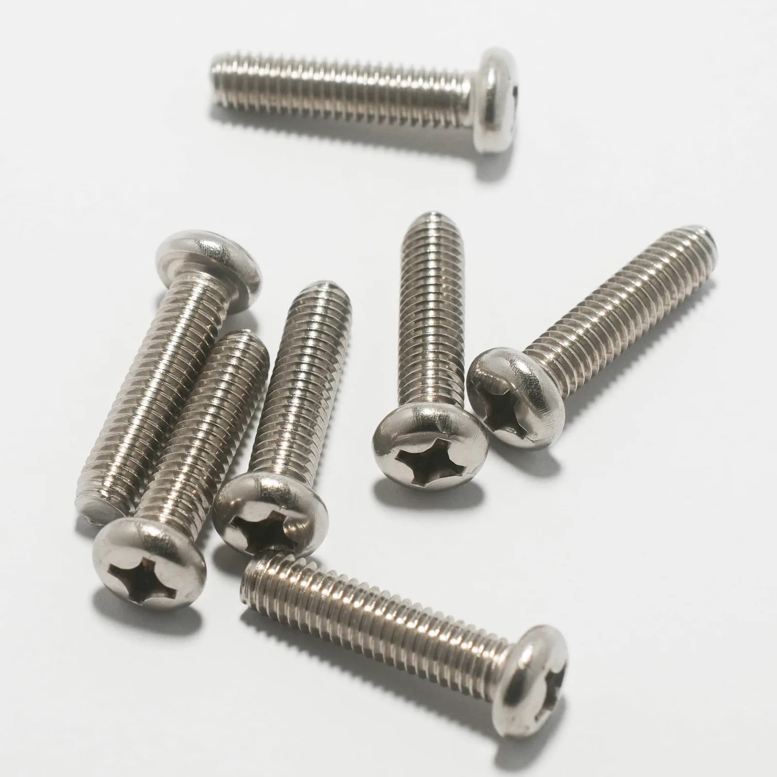 304 stainless steel pan head machine screws.