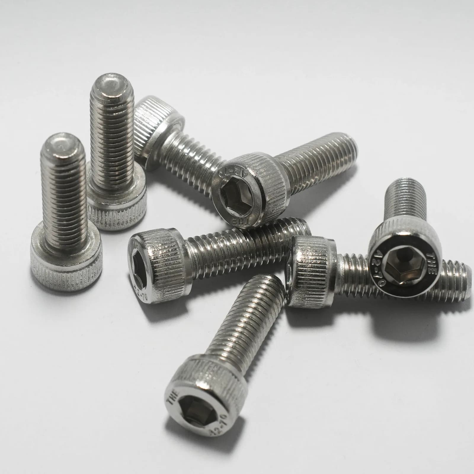 304 stainless steel socket head cap screws.