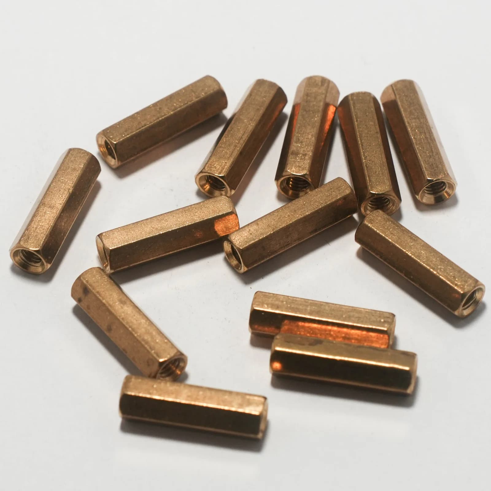 Brass Hex Female-Female Standoffs, product photograph 1