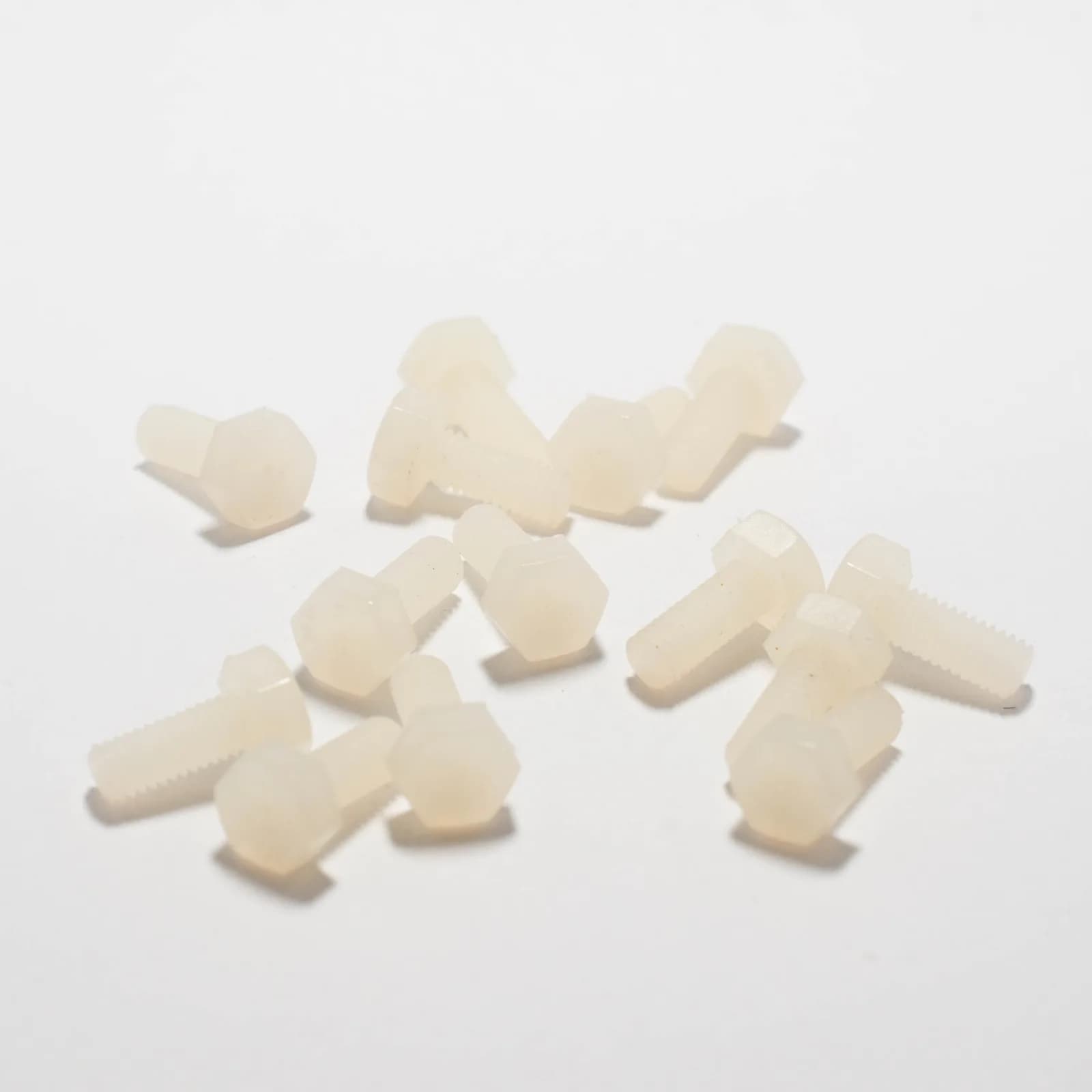 Nylon Hex Head Bolts, product photograph 1