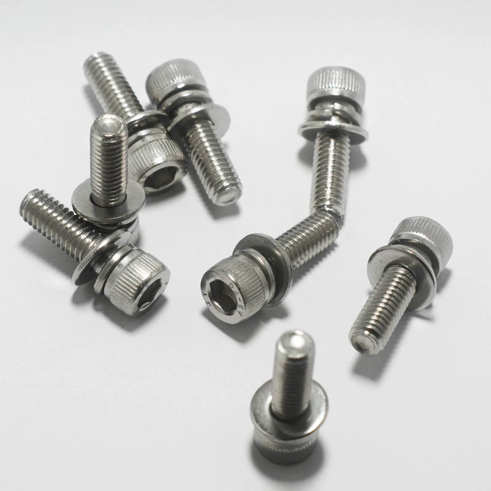 Stainless Steel Socket Head Cap SEMS Screws, product photograph 1